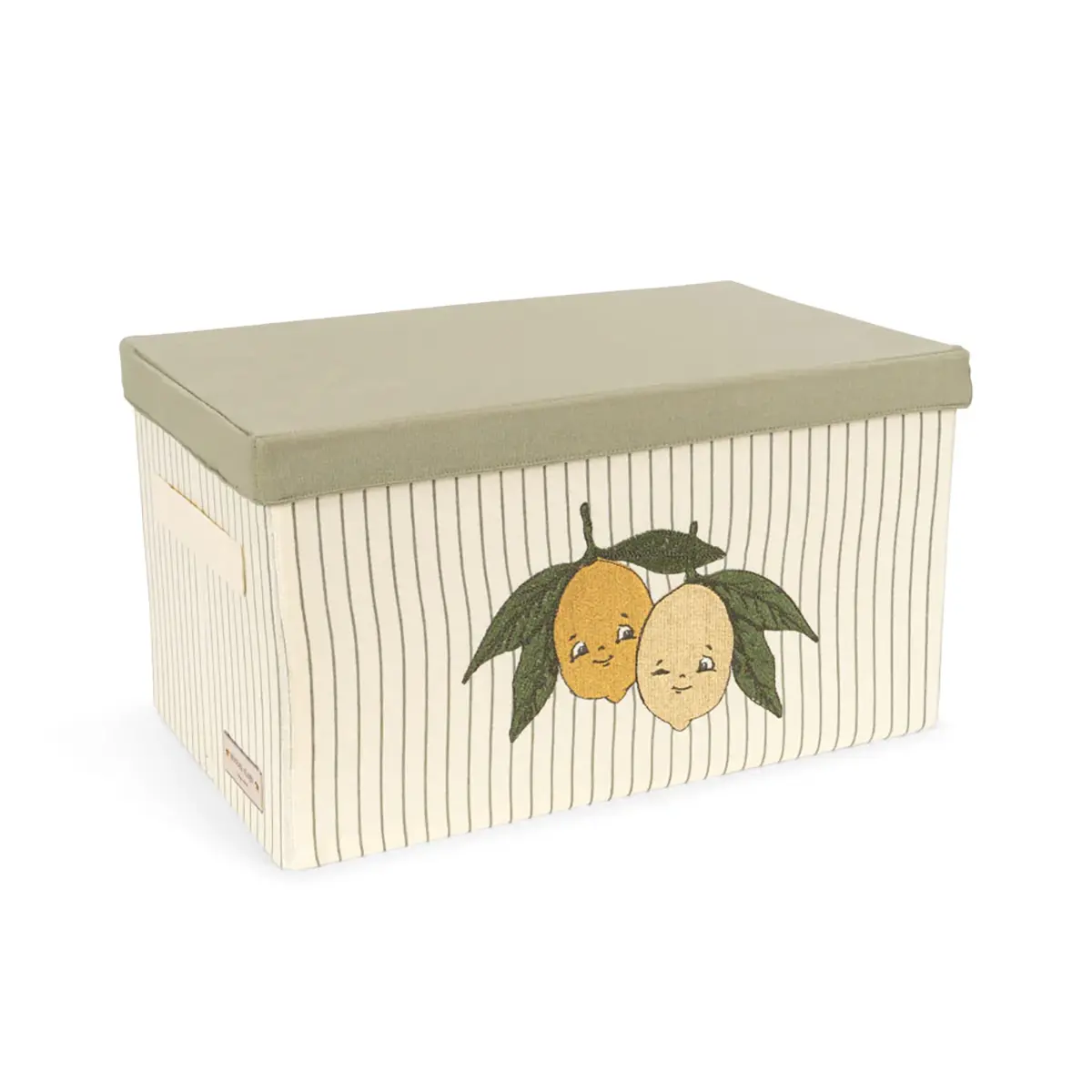 Konges Sløjd kleine Aufbewahrungsbox „Lemon“ 38x21x23cm