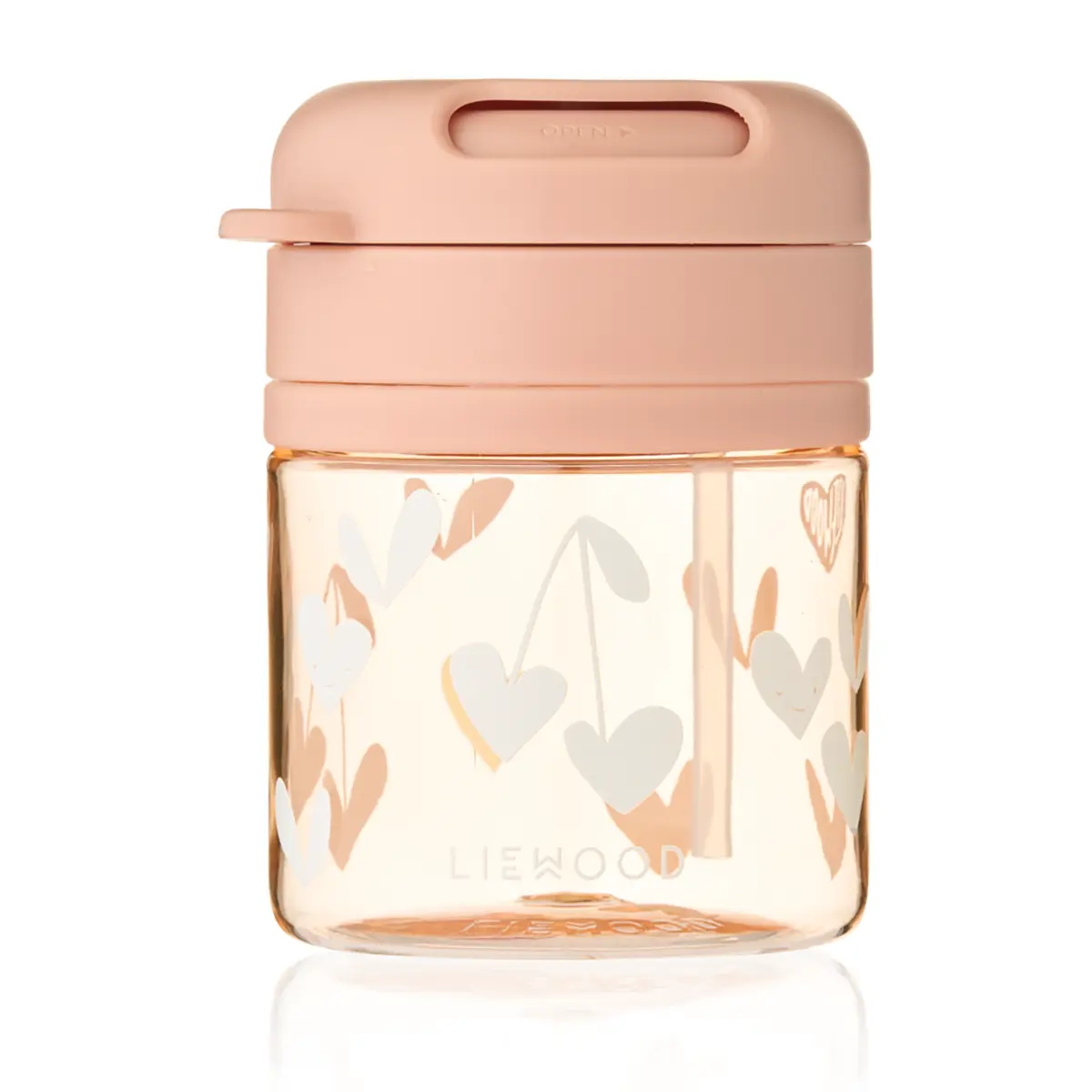 Liewood Trinkbecher Pavia „Sweethearts : Pale tuscany“ aus Tritan, 300ml