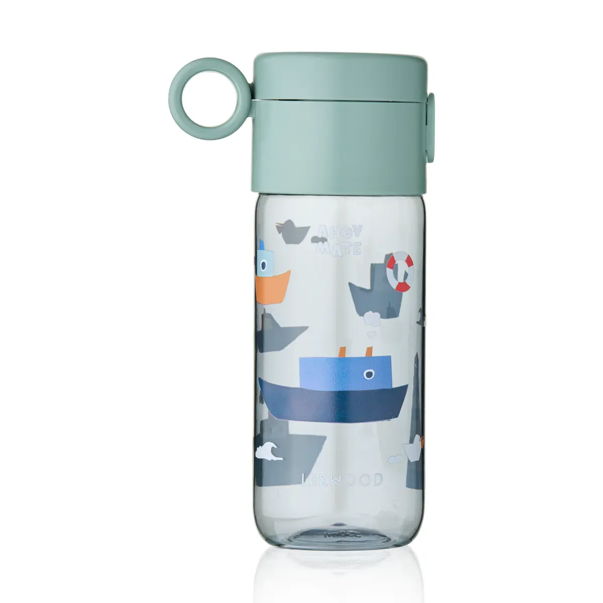 Liewood Tritan-Wasserflasche Clemence „Sailing / Classic navy“, 350ml