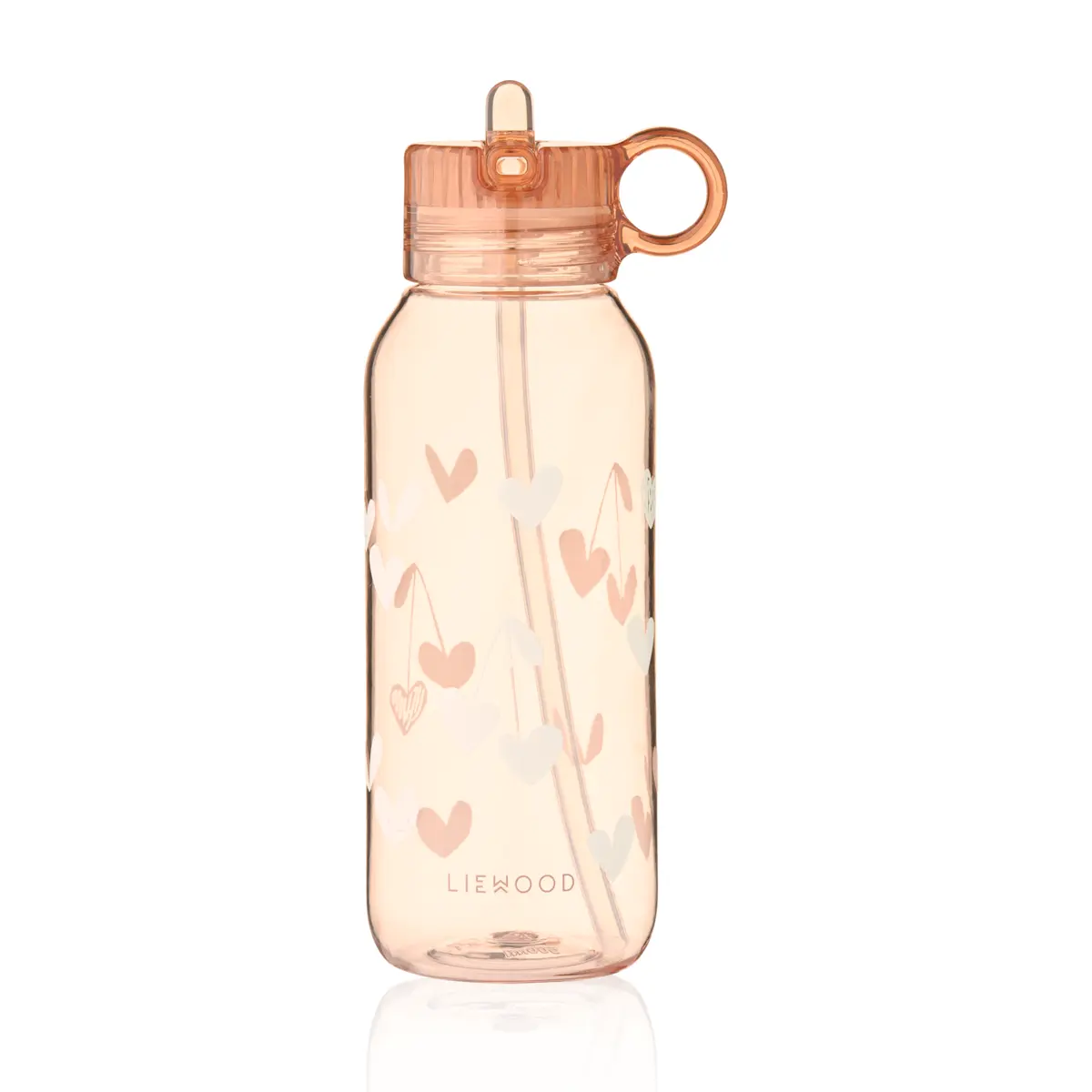 Liewood Tritan-Wasserflasche Yang „Sweethearts / Pale tuscany“, 500ml, auslaufsicher