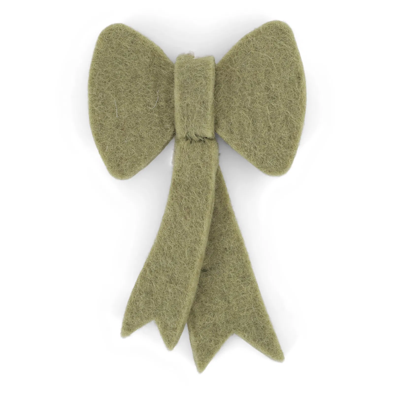 Gry & Sif Filz-Schleife Klein „grün“ 15x9cm