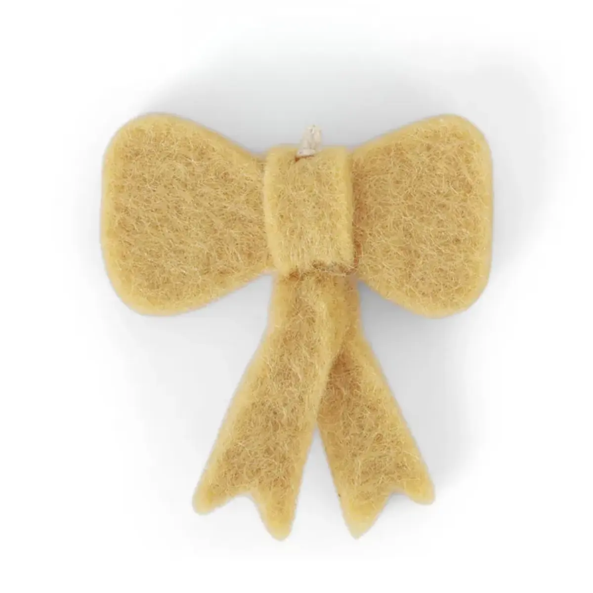 Gry & Sif Filz-Schleife Mini „gelb“ 6x6cm