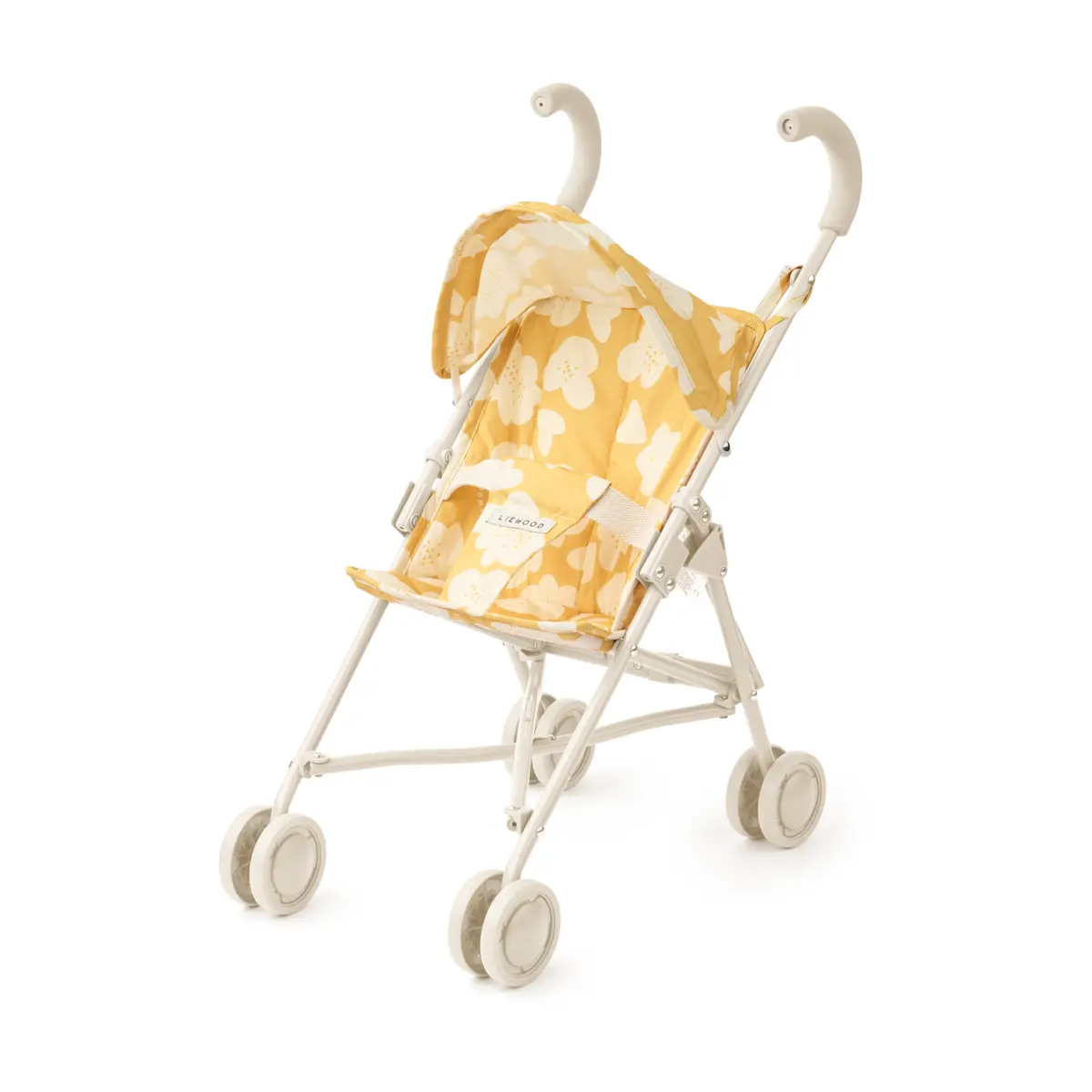 Liewood Puppenbuggy Elsie „Flower / Lemon yellow“