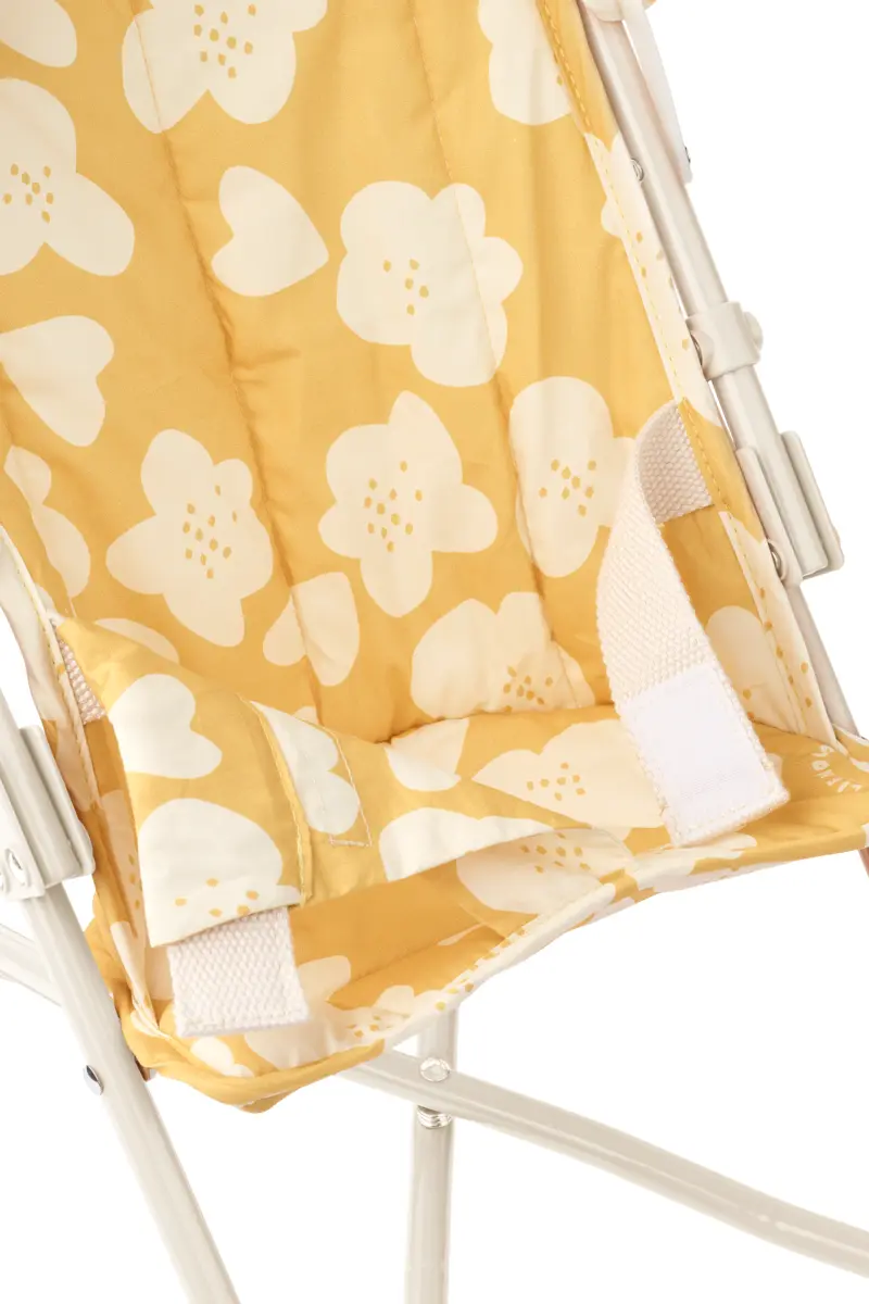 Liewood Puppenbuggy Elsie „Flower / Lemon yellow“