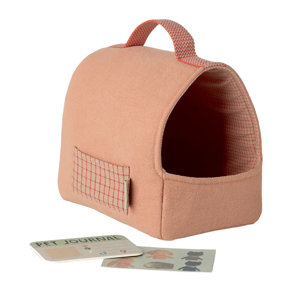 Maileg Kuschelhaustier Transportbox, Klein - Koralle