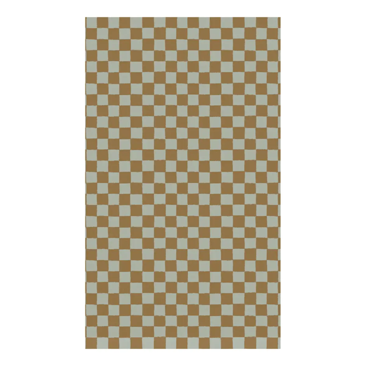 Maileg Geschenkpapier „Kariert Mint / Ocker“