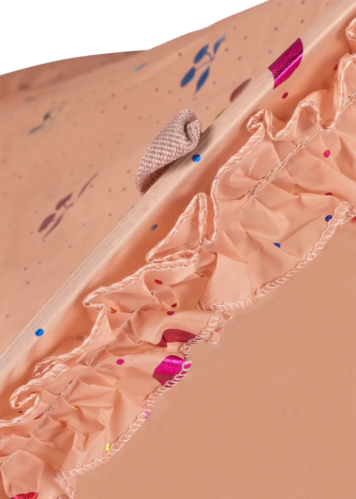 Konges Sløjd Pop-Up UV-Strandzelt mit Rüschen „Ma grande fairy cherry“, Strandmuschel, UV-Schutz 50+