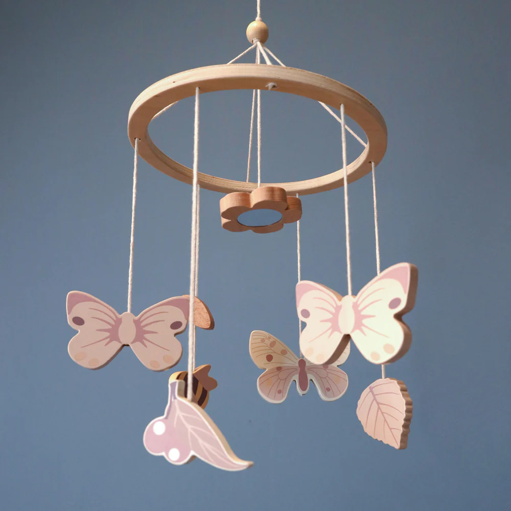 Cam Cam Holz-Mobile „Butterflies“, FSC Holz
