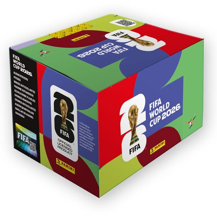 Panini FIFA WM 2026 Sticker Collection – Display / Box mit 100 Tüten