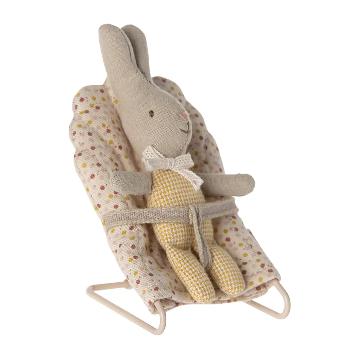 Maileg Hase „Gelbes Karo“, MY, H11cm