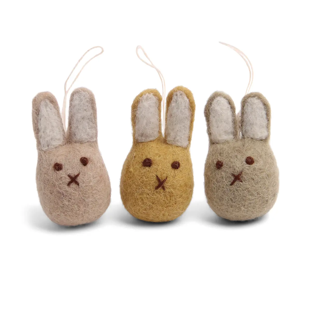 Gry & Sif Osterhasen-Set „Mini Bunnies / Clay Colors“