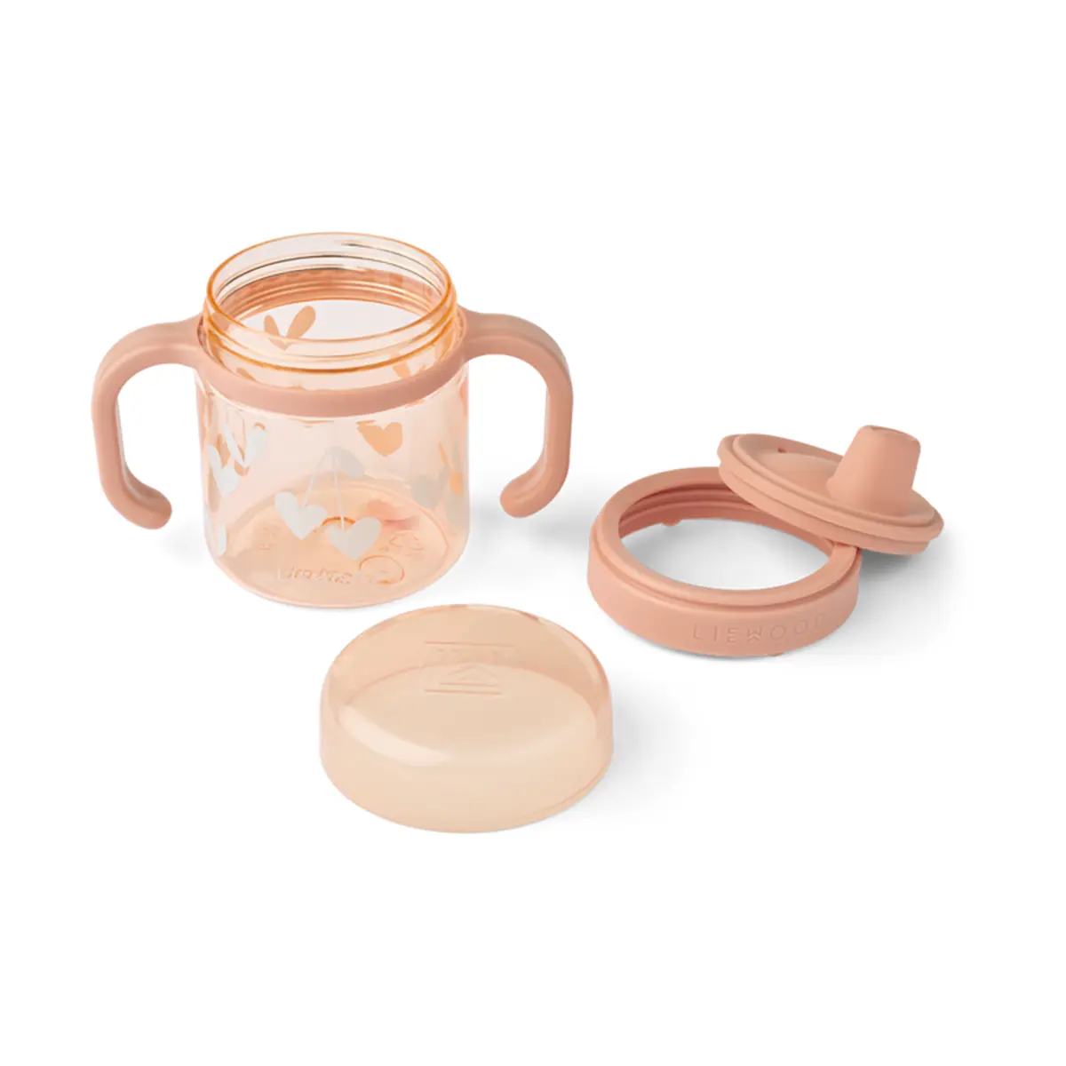 Liewood Baby-Trinkbecher Kylo „Sweethearts / Pale tuscany“ aus Tritan, 280ml – Bild 2