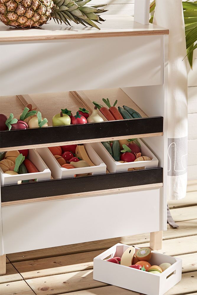 Kids Concept Marktstand Bistro aus Holz – Bild 5