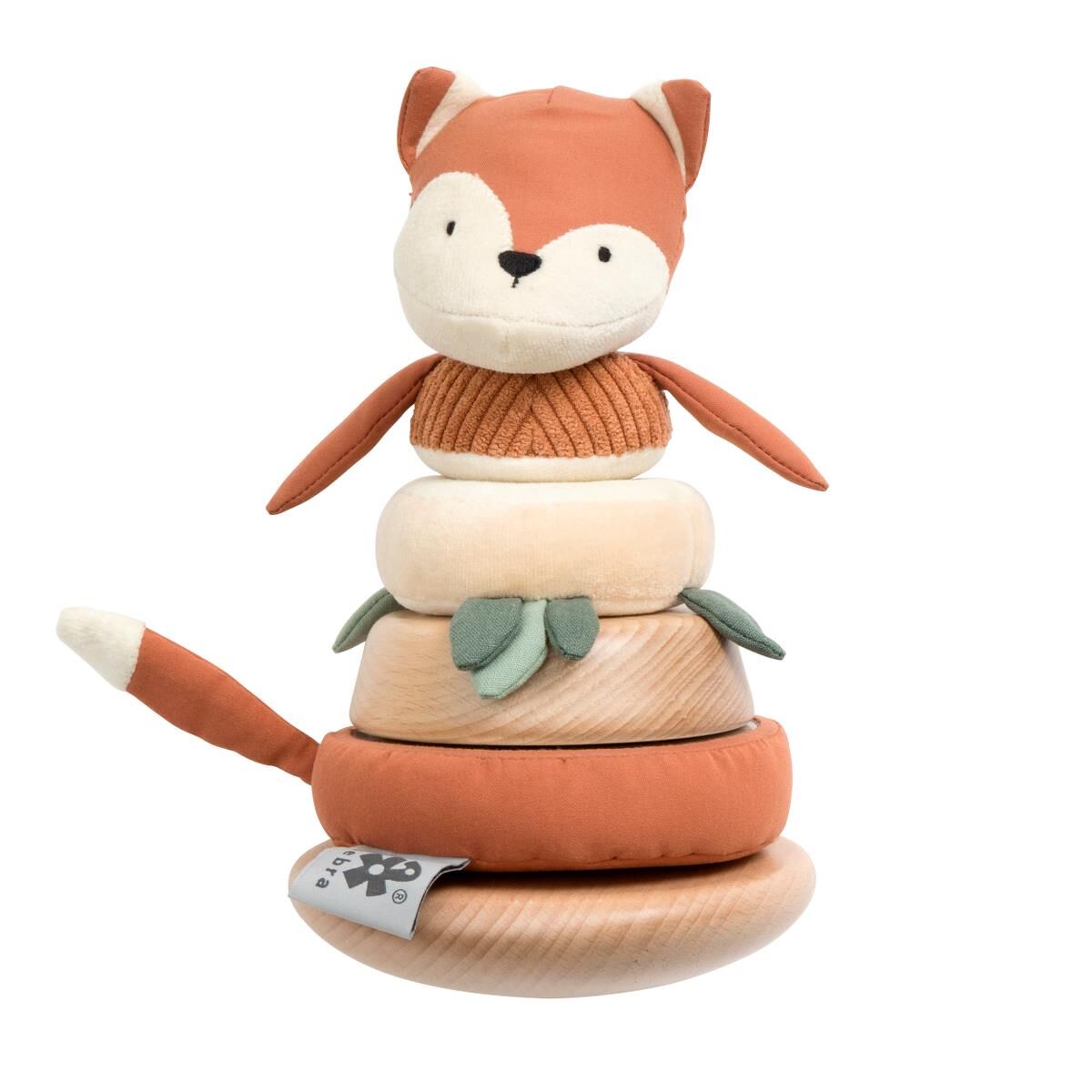 Sebra Stehaufmännchen Sparky „fox tail red“, H27cm