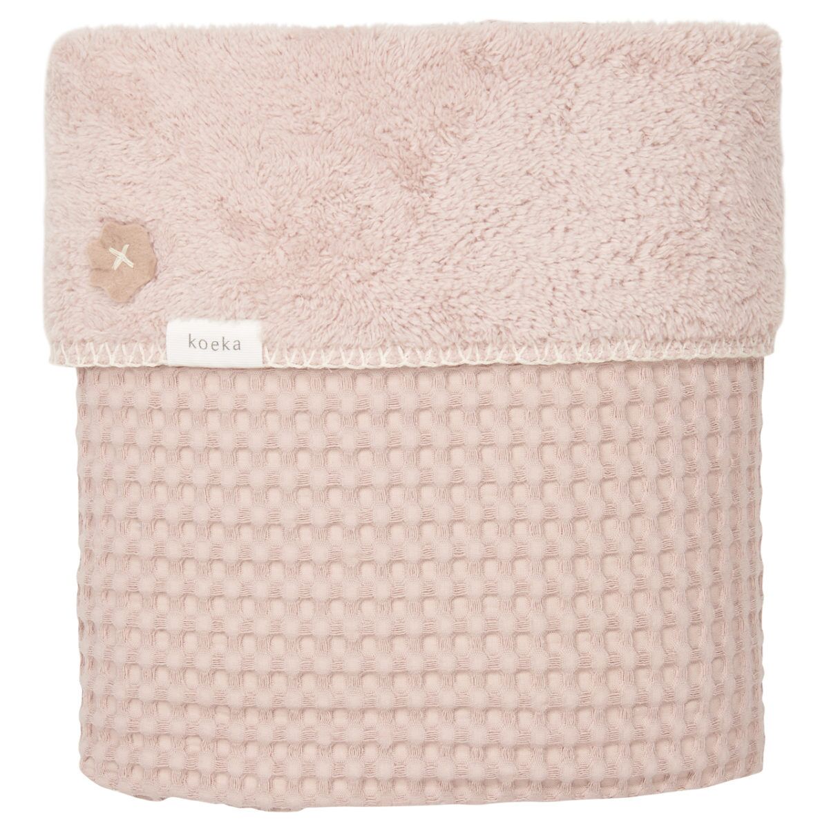 koeka Babydecke Oslo grey pink : grey pink, 75x100cm