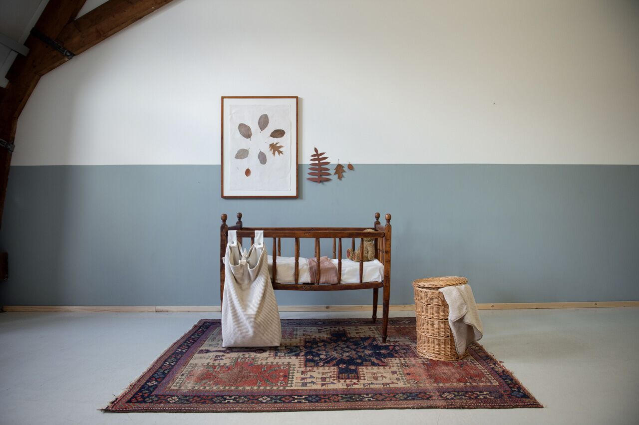 koeka Kinderdecke Riga, doppelseitig, ungefüttert, warm white, 100x150cm – Bild 4
