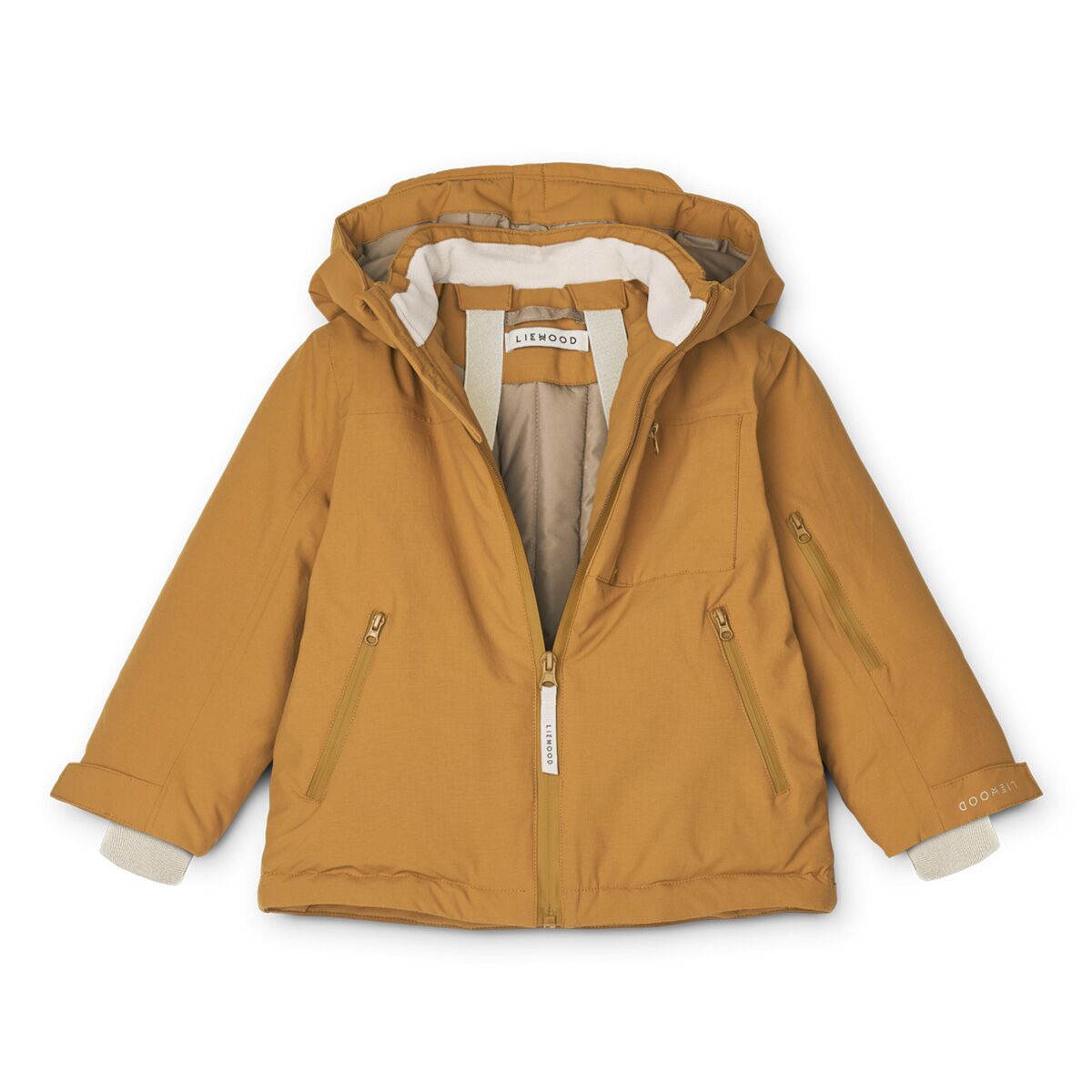 Liewood Cayley Schneejacke für Kinder „Golden caramel“, Gr. 104, 122 – Bild 7