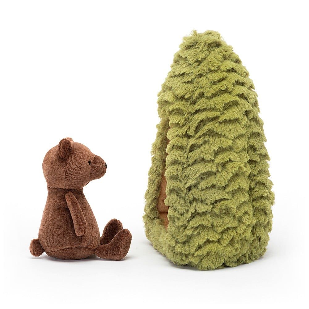 Jellycat Kuscheltier Forest Fauna Bear (19x14cm) – Bild 3