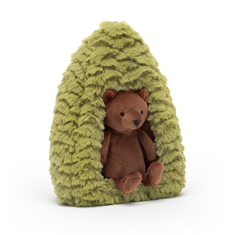 Jellycat Kuscheltier Forest Fauna Bear (19x14cm) – Bild 4