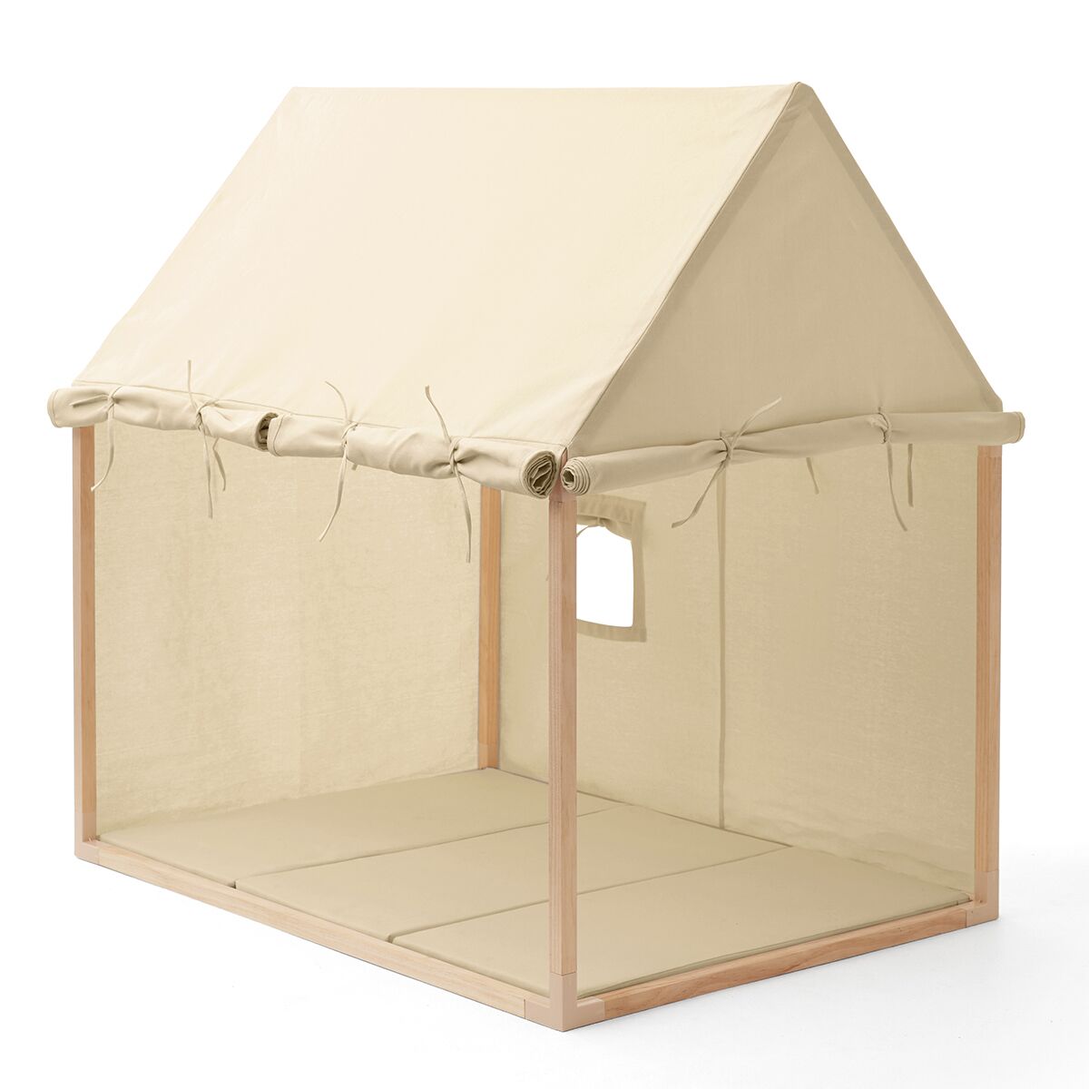 DELISTED Kids Concept Spielmatte für Hauszelt „beige“, faltbar, 105x75x5cm – Bild 2