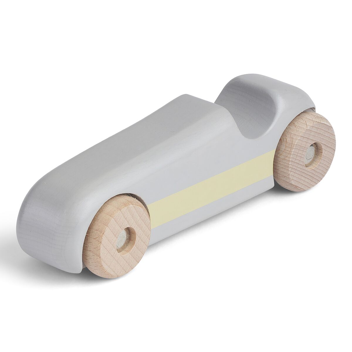Konges Sløjd Holzrennwagen „Warm Grey“, FSC®