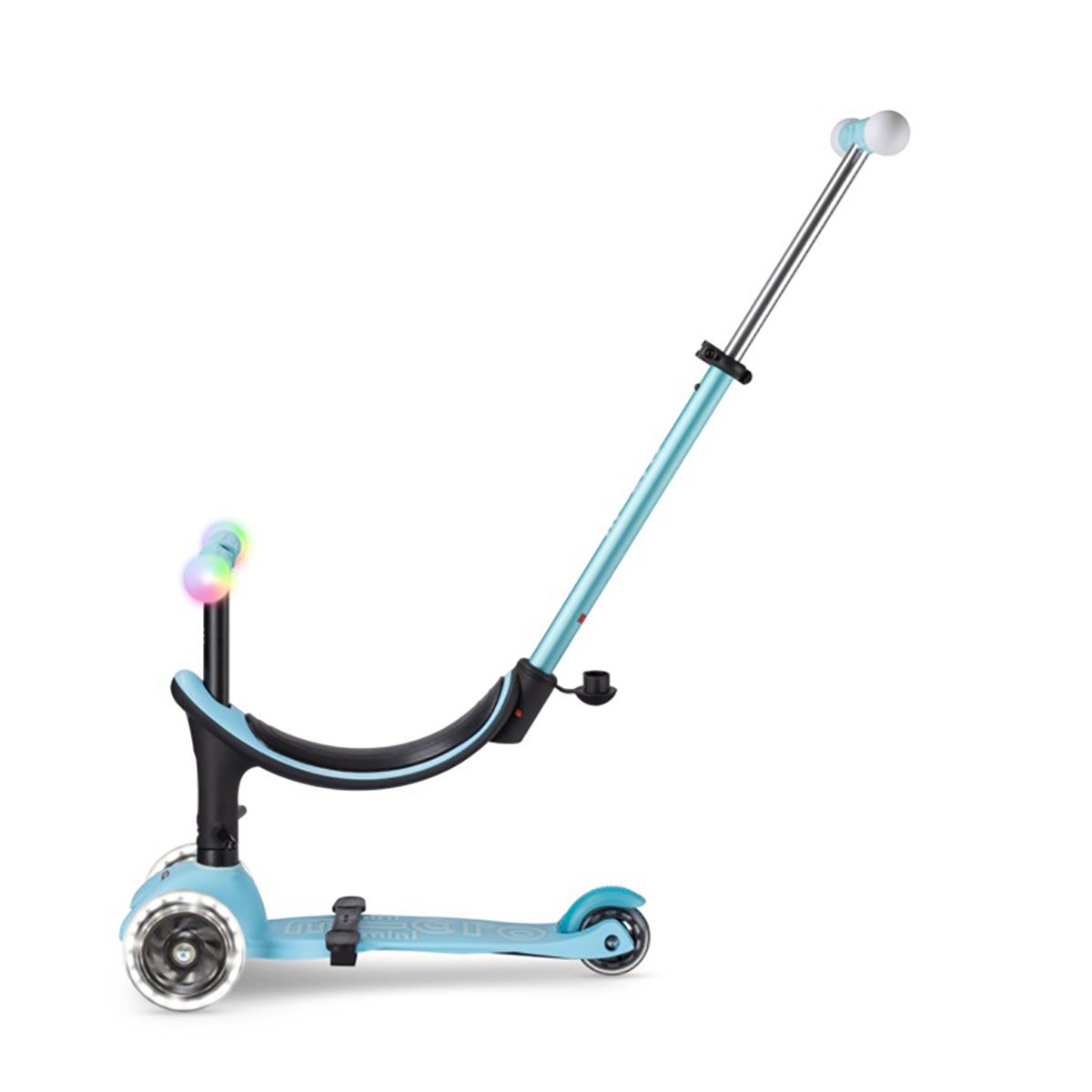 Micro Mobility mini2grow deluxe magic LED „blue“, 3-in-1, 1-6J – Bild 2