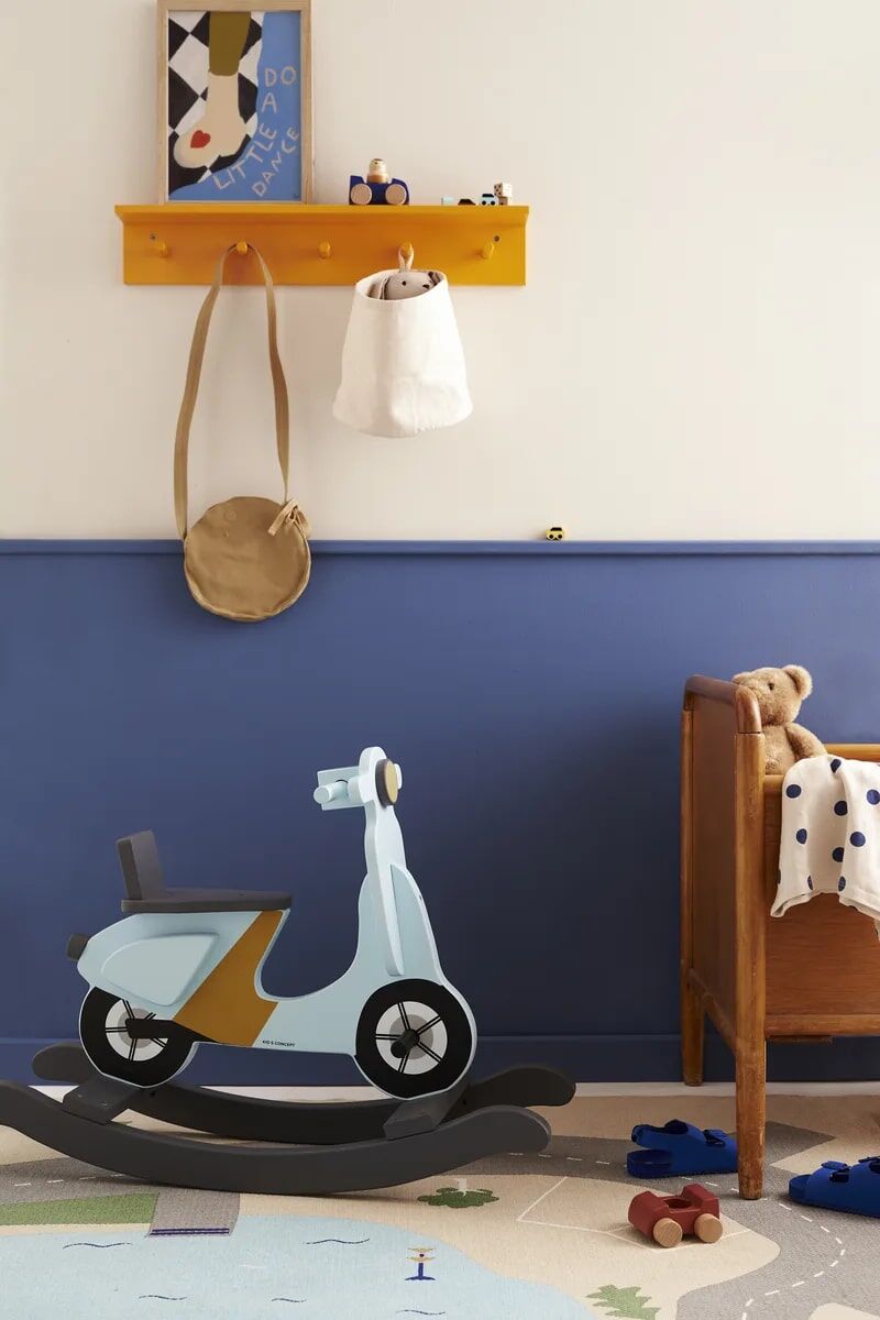 Kids Concept Schaukel-Scooter „hellblau“, FSC® – Bild 3