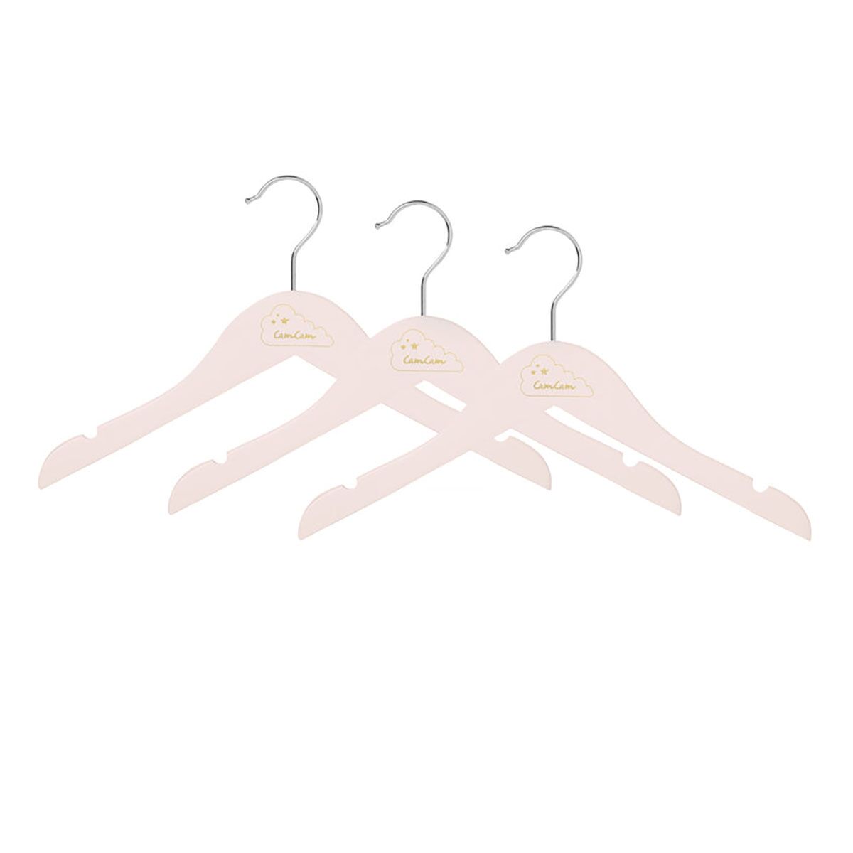 Cam Cam Kleiderbügel aus Holz „Blossom Pink“, FSC®, 3er-Set