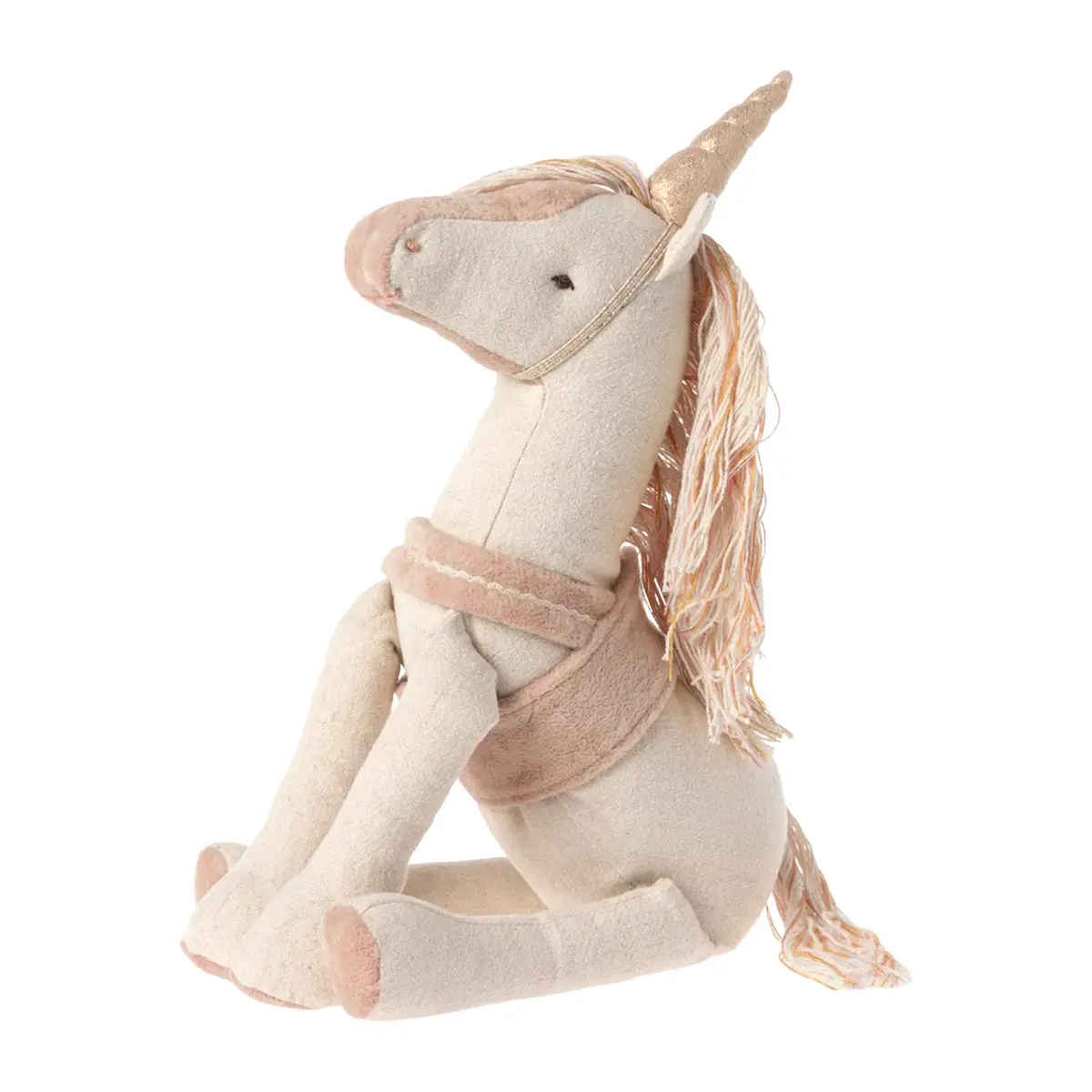 Maileg Stofftier Einhorn mit Leine, H24cm 01