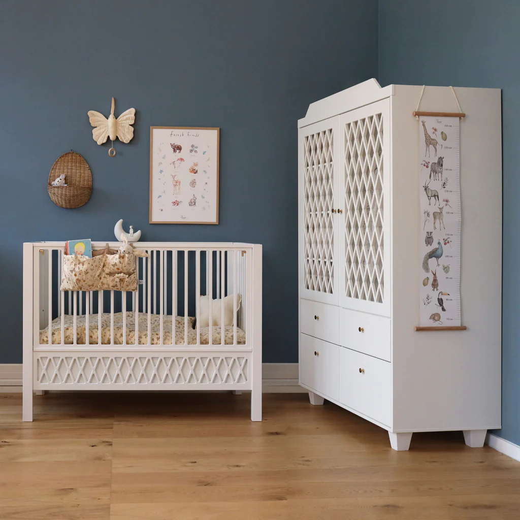 Cam Cam Schmetterlings-Spieluhr „Antique White“
