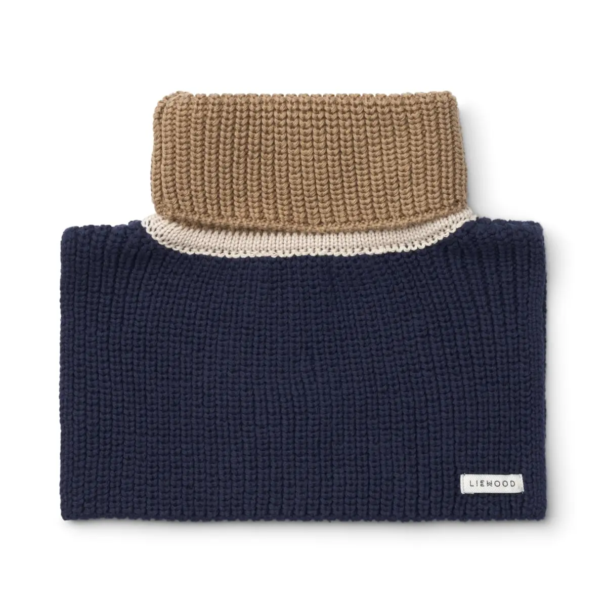 Liewood Kinderhalswärmer Maeck aus Merinowolle „Classic navy mix“, Kinderschal, OEKO-TEX®