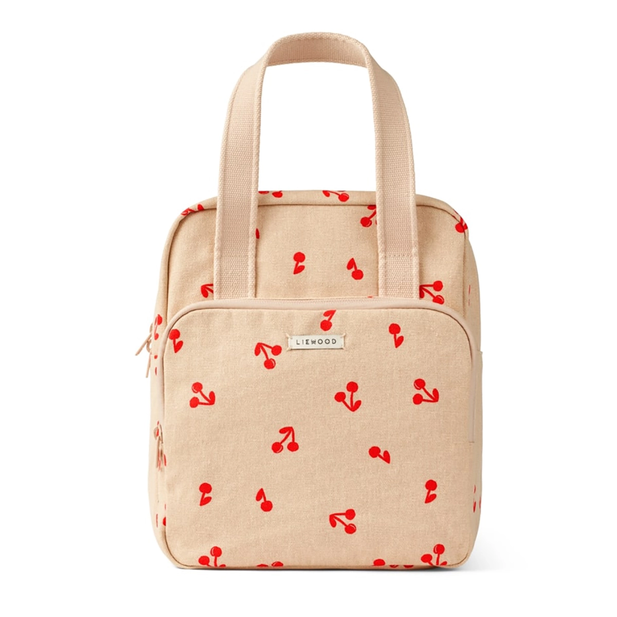 Liewood Kinder-Rucksack Elsa „Cherries / Apple blossom“, Bio-Baumwolle, 30x24x12cm