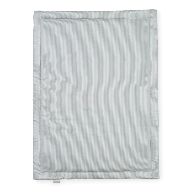 Cam Cam Steppdecke „Classic Stripes Blue“, OCS, 90x120cm