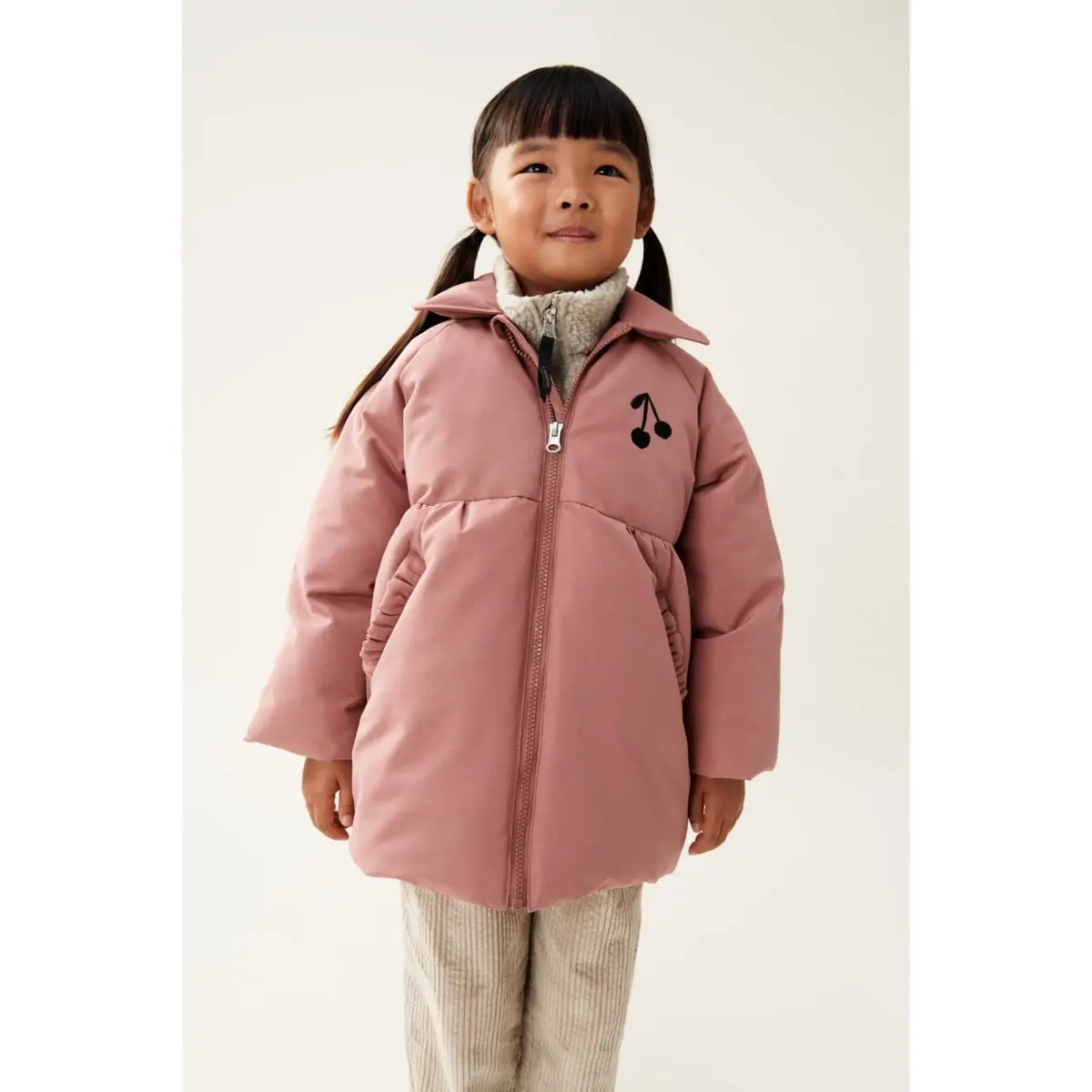 Liewood Kinderhalswärmer Vilo „Golden caramel“, Sherpa Fleece, OEKO-TEX®, 6-10 Jahre – Bild 5