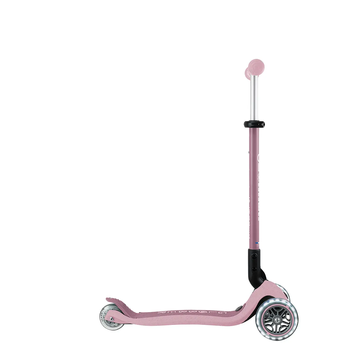 Globber 3-in-1 Roller Go-Up Active Lights Eco mit Leuchtrollen – Beere, 15M-9J