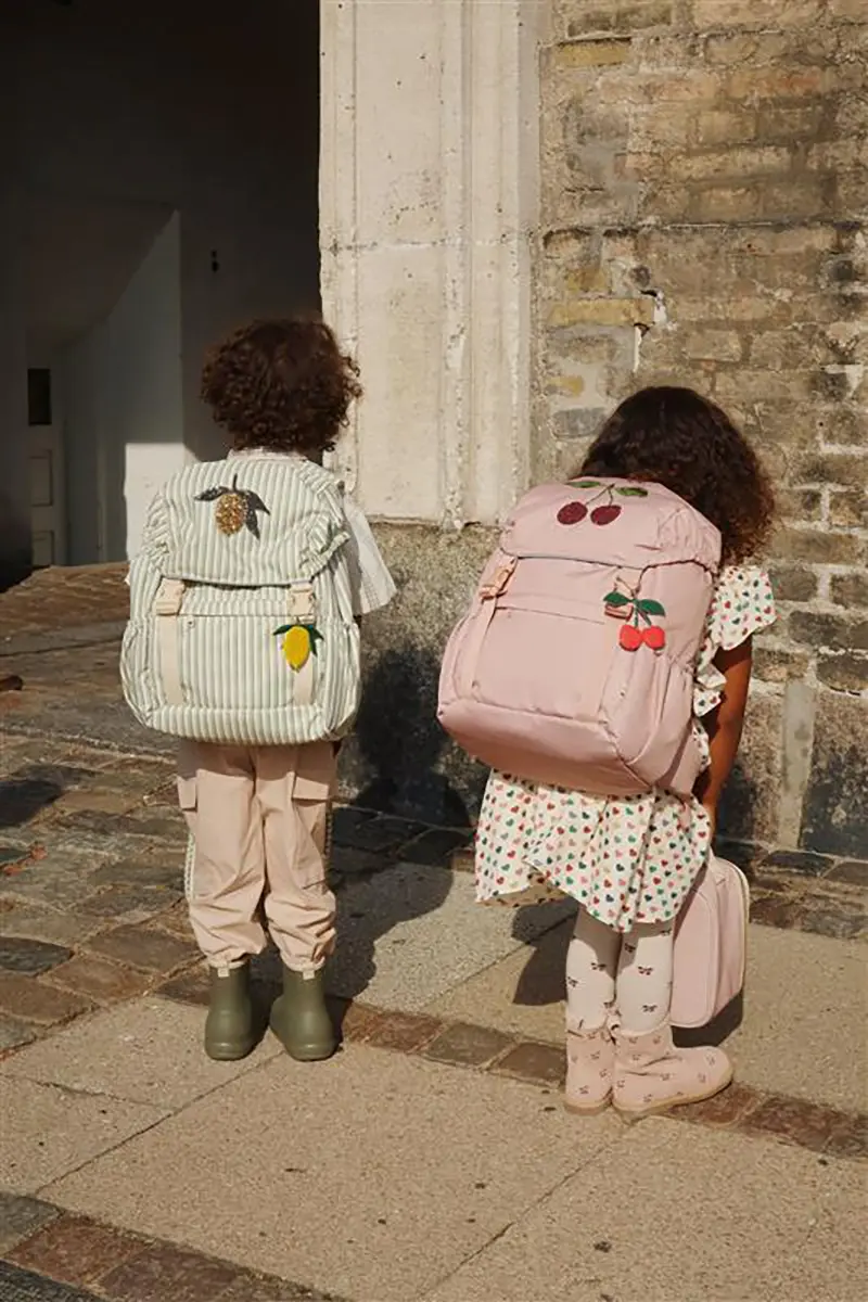 Konges Sløjd Schulrucksack Clover „Mahogany Rose“