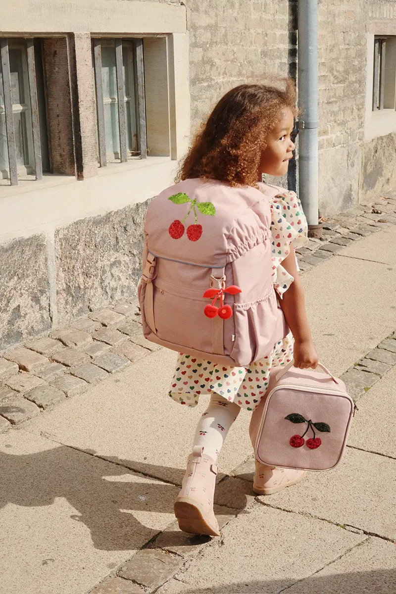 Konges Sløjd Schulrucksack Clover „Mahogany Rose“