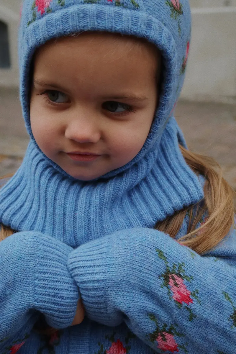 Konges Sløjd Wintermütze Belou „Rosie Shades“ Balaclava