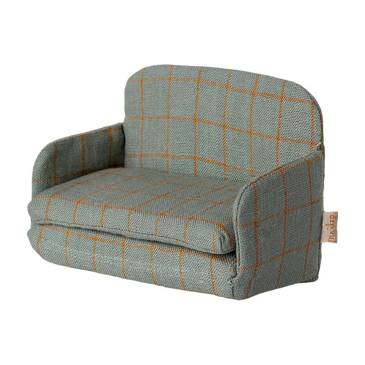 Maileg Puppenhaus Schlafsofa, Maus - Karriert, 8x11x5cm