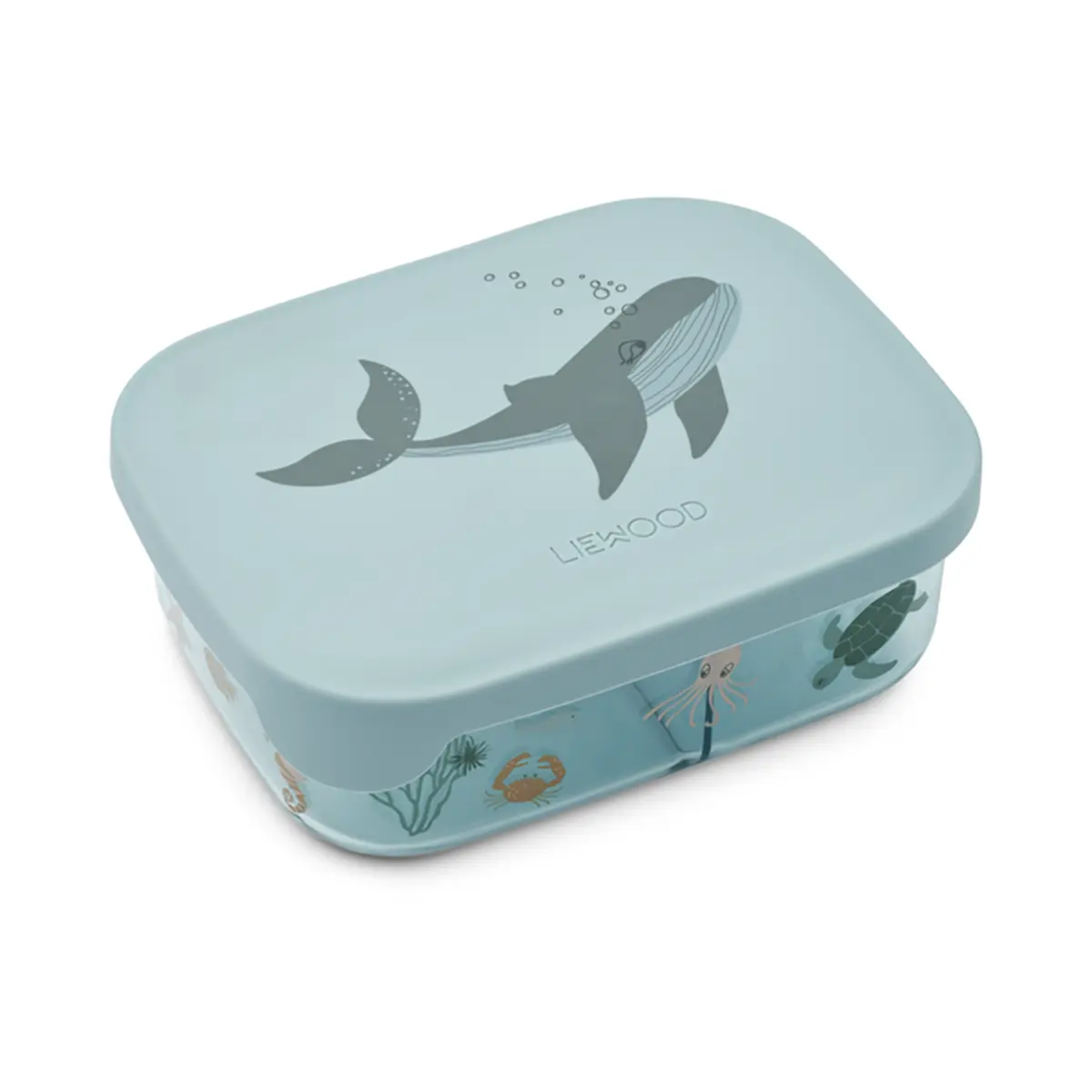 Liewood Arthur Lunchbox „Sea creature / Sandy“ aus Tritan