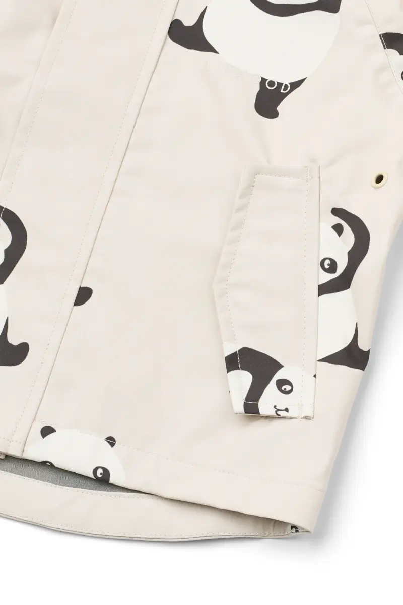 Liewood Softshell Regenbekleidungs-Set Manu „Panda / Sandy“