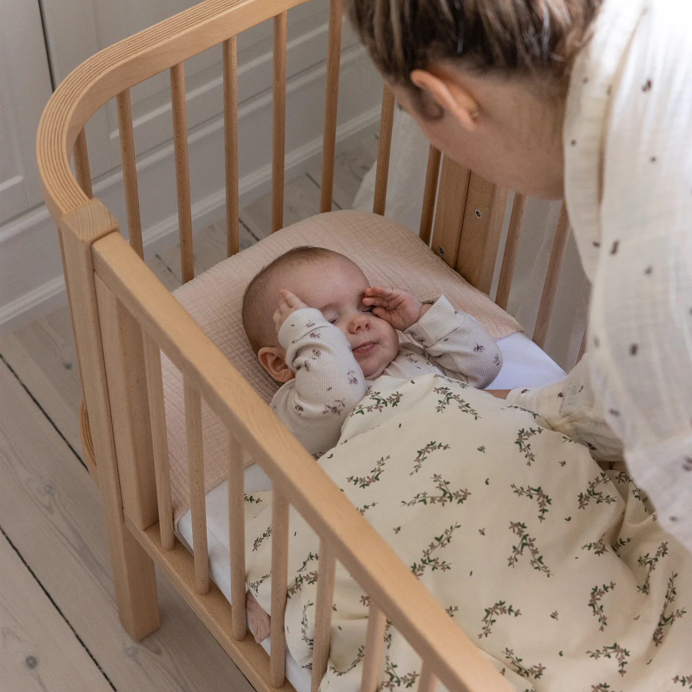 Sebra Beistellbett Wooden Edition, Buche, FSC™