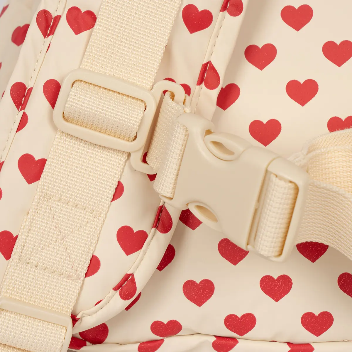 Konges Sløjd Kinderrucksack midi „Coeur Rouge“