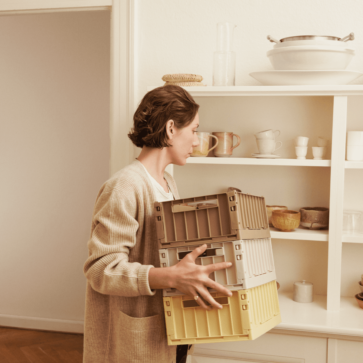 Liewood Aufbewahrungsbox Weston „Beach blue“, Größe M, 2er-Set, 36x25x14cm – Bild 12