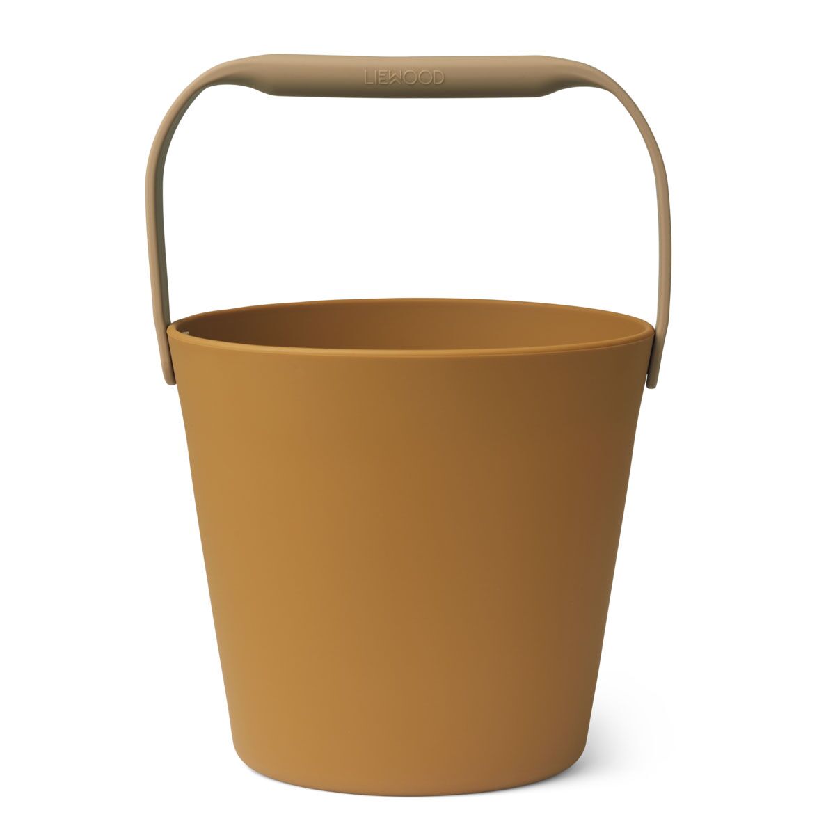 Liewood Moira Silikon-Sandeimer „Golden caramel / Oat mix“, groß, 17x18cm