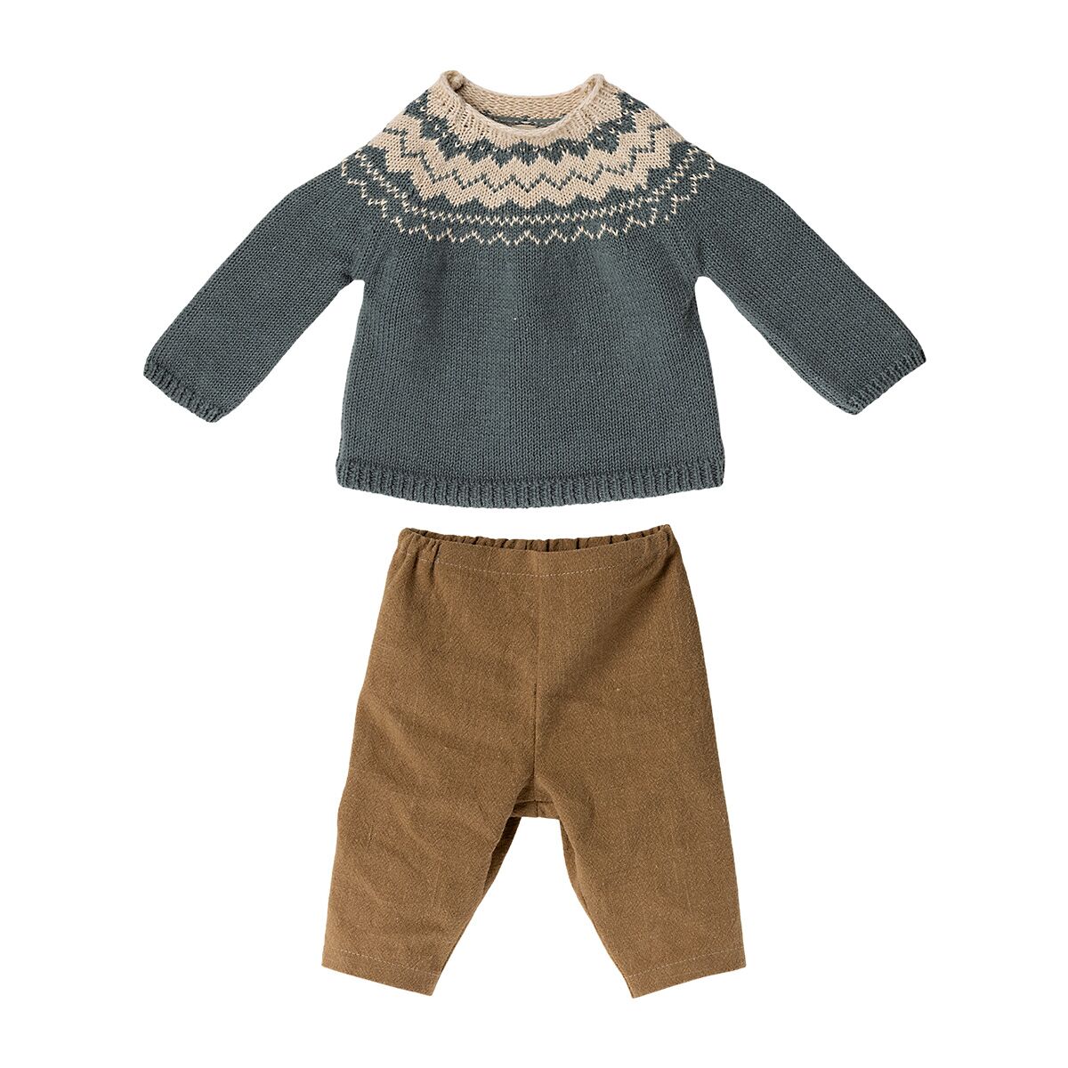 DELISTED Maileg Hase mit Hose und Strickpullover, Gr. 5 - 75cm – Bild 2