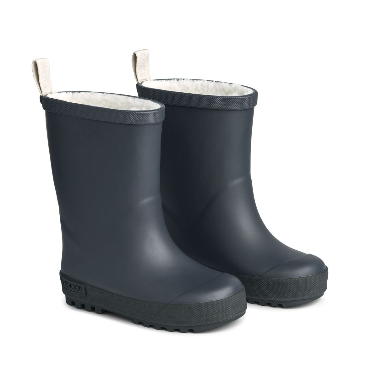 Liewood Mason Thermo-Regenstiefel „Midnight navy / Black mix“, Teddyfutter, Gr. 22, 29
