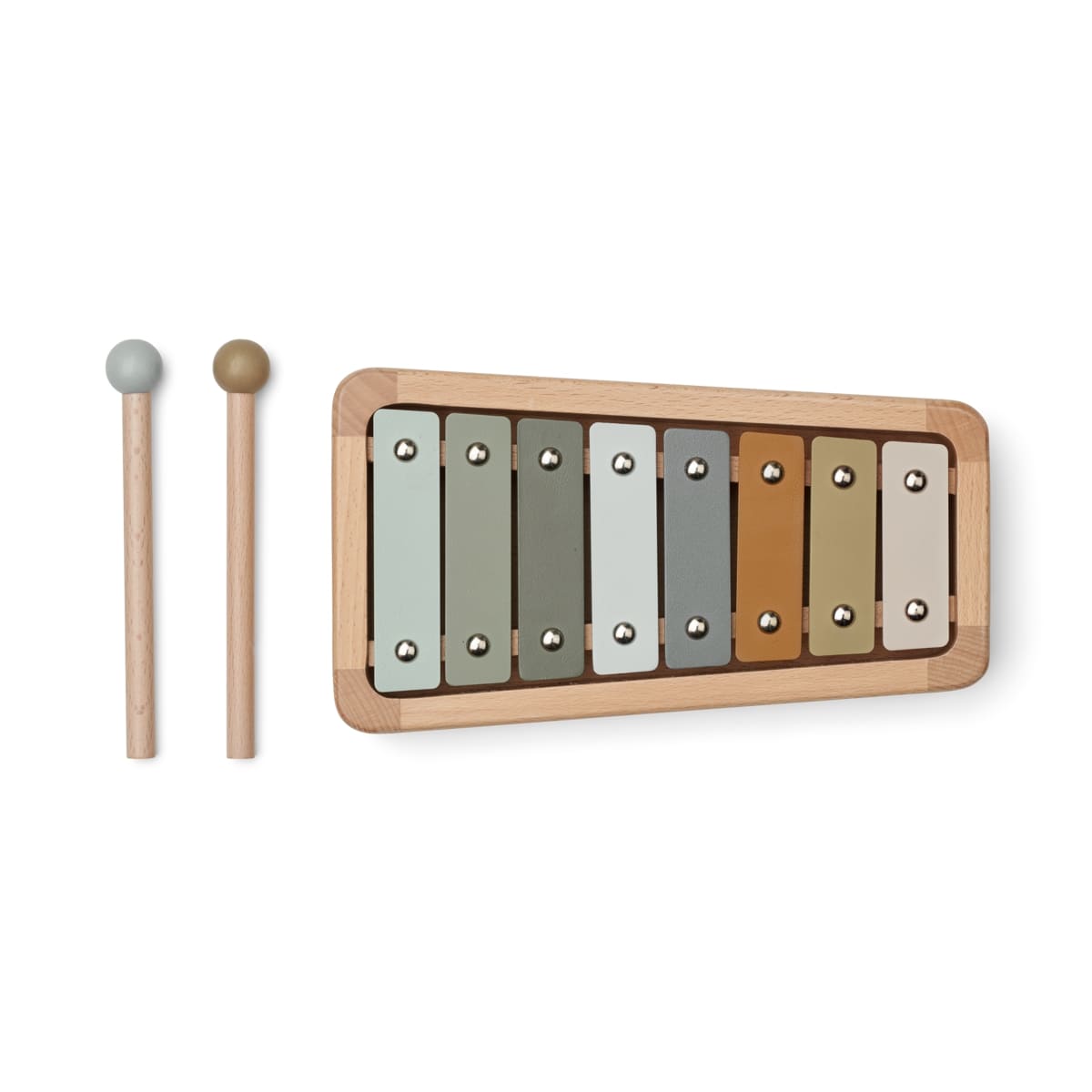 DELISTED Liewood Stuart Xylophon „Oat multi mix“, Buchenholz – Bild 2