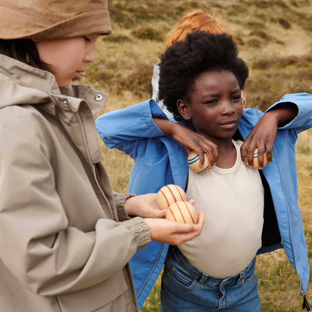 DELISTED Liewood Pétanque-Set Sisse „Garden green multi mix“, Buchenholz – Bild 5