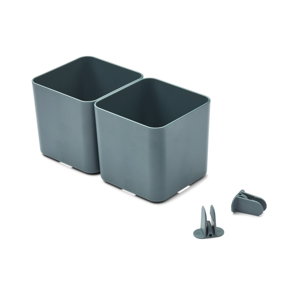 Liewood Aufbewahrungssystem Jamal „Whale blue“, small, 2er-Set, 10,5cm